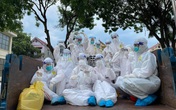 Khoảnh khắc trước khi rời tâm dịch Bắc Giang của đoàn chi viện trường ĐH Y Dược Hải Phòng Khoảnh khắc trước khi rời tâm dịch Bắc Giang của đoàn chi viện trường ĐH Y Dược Hải Phòng