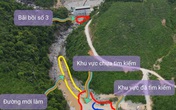 Cận cảnh hình ảnh chia thành nhiều mũi, lấp suối mở đường để tìm kiếm 11 công nhân mất tích ở Rào Trăng 3 Cận cảnh hình ảnh chia thành nhiều mũi, lấp suối mở đường để tìm kiếm 11 công nhân mất tích ở Rào Trăng 3