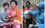 Thảo Vân, Trà My vào xóm chạy thận phát cơm, tặng quà cho người nghèo Thảo Vân, Trà My vào xóm chạy thận phát cơm, tặng quà cho người nghèo