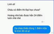 Bị hỏi điểm thi tốt nghiệp, nữ sinh đáp trả 1 câu khiến người nghe "tái mặt" Bị hỏi điểm thi tốt nghiệp, nữ sinh đáp trả 1 câu khiến người nghe "tái mặt"