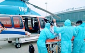 Hải Phòng đưa một ca bệnh nặng bằng trực thăng từ đảo Bạch Long Vỹ vào đất liền Hải Phòng đưa một ca bệnh nặng bằng trực thăng từ đảo Bạch Long Vỹ vào đất liền