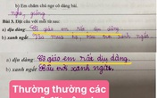 Học sinh tiểu học làm bài đặt câu khiến cô giáo phải bật cười Học sinh tiểu học làm bài đặt câu khiến cô giáo phải bật cười