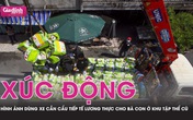 TP.HCM: Xúc động hình ảnh dùng xe cẩu tiếp tế cho người dân ở chung cư cũ TP.HCM: Xúc động hình ảnh dùng xe cẩu tiếp tế cho người dân ở chung cư cũ