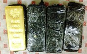 Bắt giữ 10kg vàng 9999 tại vùng biên Móng Cái Bắt giữ 10kg vàng 9999 tại vùng biên Móng Cái