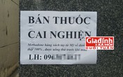 Bóc trần sự thật về thuốc cai nghiện rởm giá “trên trời” bán tại Sài Gòn Bóc trần sự thật về thuốc cai nghiện rởm giá “trên trời” bán tại Sài Gòn