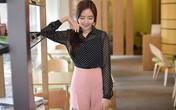 Dịu dàng đón hè cùng sơ-mi voan Dịu dàng đón hè cùng sơ-mi voan