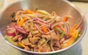 Nộm thịt bò chua cay Nộm thịt bò chua cay