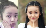 Ngắm "mặt thật - mặt giả" của mỹ nhân Việt Ngắm "mặt thật - mặt giả" của mỹ nhân Việt