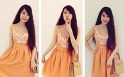 Phong cách thời trang trẻ trung của vợ Lý Hải Phong cách thời trang trẻ trung của vợ Lý Hải
