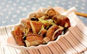 Sườn non rim mặn ngọt Sườn non rim mặn ngọt