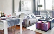 Ngắm căn hộ 45m² sử dụng gam tím hồng mà không "sến" Ngắm căn hộ 45m² sử dụng gam tím hồng mà không "sến"