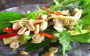 Độc đáo ngao cuốn ớt gừng 