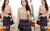 Đón gió đông đẹp dịu dàng với váy xòe Đón gió đông đẹp dịu dàng với váy xòe