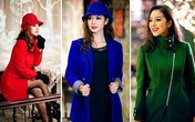Mỹ nhân Việt đua nhau diện mốt áo măng tô sắc màu Mỹ nhân Việt đua nhau diện mốt áo măng tô sắc màu