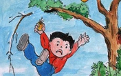 Trèo cây chơi, bé gái bị ngã vỡ gan Trèo cây chơi, bé gái bị ngã vỡ gan