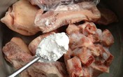 Quán ăn dùng bột làm sạch bồn cầu để nấu cho thực khách Quán ăn dùng bột làm sạch bồn cầu để nấu cho thực khách