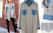 Biến hóa độc đáo với denim ngày thu Biến hóa độc đáo với denim ngày thu