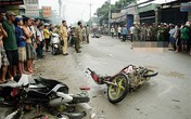 Lao xe vào bọn cướp giỏ xách, cô gái tử nạn Lao xe vào bọn cướp giỏ xách, cô gái tử nạn