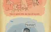 Những khác biệt thú vị giữa thầy cô xưa và nay Những khác biệt thú vị giữa thầy cô xưa và nay
