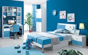Nội thất xanh dương cho nhà mát lạnh Nội thất xanh dương cho nhà mát lạnh