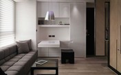 Bài trí nội thất tiện nghi cho căn hộ 21 m² Bài trí nội thất tiện nghi cho căn hộ 21 m²