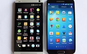 HTC One đọ dáng với Samsung Galaxy S4 HTC One đọ dáng với Samsung Galaxy S4