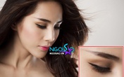 Thủy Tiên cá tính với mốt lông mày thẳng tắp Thủy Tiên cá tính với mốt lông mày thẳng tắp