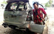 Tấn Beo thoát chết trong gang tấc ở miền Tây Tấn Beo thoát chết trong gang tấc ở miền Tây