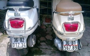 Xôn xao 2 chiếc Vespa có biển số “siêu khủng” Xôn xao 2 chiếc Vespa có biển số “siêu khủng”