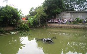Kinh hoàng ôtô lao xuống ao, 4 người tử vong Kinh hoàng ôtô lao xuống ao, 4 người tử vong