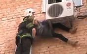 Cứu được bà lão 97 tuổi rơi khỏi cửa sổ Cứu được bà lão 97 tuổi rơi khỏi cửa sổ