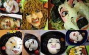 Những hộp cơm Bento nghệ thuật kinh dị Những hộp cơm Bento nghệ thuật kinh dị