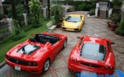 Garage siêu xe đáng mơ ước của Cường 'đô-la', Minh 'nhựa' Garage siêu xe đáng mơ ước của Cường 'đô-la', Minh 'nhựa'