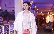Linh Nga yêu kiều dự tiệc với cây trắng Linh Nga yêu kiều dự tiệc với cây trắng