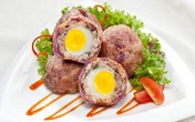 Bánh khoai tím nhân thịt Bánh khoai tím nhân thịt