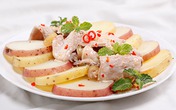 Salad khoai tây trộn bê thui Salad khoai tây trộn bê thui
