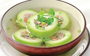 Canh bí đao dồn thịt Canh bí đao dồn thịt