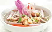 Canh bông súng nấu tôm Canh bông súng nấu tôm