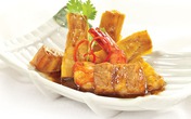 Tôm thịt kho măng Tôm thịt kho măng