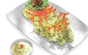Lạ miệng tôm chiên cốm Lạ miệng tôm chiên cốm
