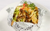 Gà nướng nấm linh chi Gà nướng nấm linh chi