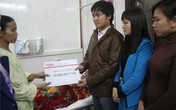 Vòng tay nhân ái hỗ trợ khẩn cấp 10 triệu tới bé viêm não thoi thóp qua ngày Vòng tay nhân ái hỗ trợ khẩn cấp 10 triệu tới bé viêm não thoi thóp qua ngày