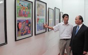 Các em vẽ để bố mẹ suy nghĩ Các em vẽ để bố mẹ suy nghĩ
