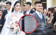 Vì sao thực đơn đám cưới Quang Hải gây tranh cãi?