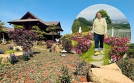 Kho tàng quý bên trong biệt phủ 10.000m² của một nghệ sĩ Việt được nhiều người tới check-in gần đây