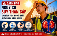 Vì sao nắng nóng kéo dài làm tăng nguy cơ suy thận cấp?