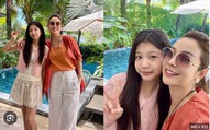 Vợ chồng Jennifer Phạm đưa ba con đi nghỉ hè ở châu Âu, con gái đầu trổ mã nhờ chế độ dinh dưỡng đầy đủ