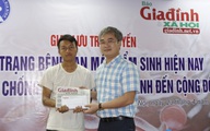 Gần 25 triệu đồng trao đến bé trai 7 ngày tuổi bị thoát vị thành bụng