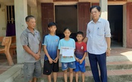 Những tấm lòng hảo tâm của độc giả đến với 3 cháu bé có mẹ chết vì ung thư, bố bị tai nạn giao thông qua đời