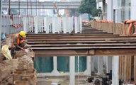Toàn cảnh hầm chui gần 700 tỷ ở Hà Nội đang được tăng tốc thi công